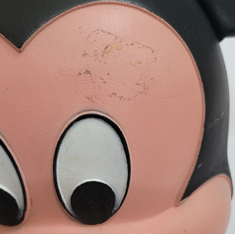 Vintage 1989 Mickey Mouse Head Lunch Box by Aladdin